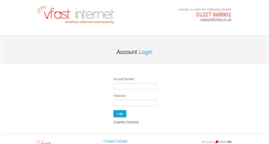 Desktop Screenshot of my.vfast.co.uk