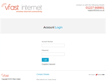Tablet Screenshot of my.vfast.co.uk