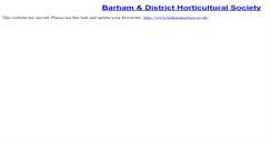 Desktop Screenshot of barhamhortisoc.vfast.co.uk