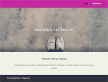 Tablet Screenshot of neospatial.vfast.co.uk
